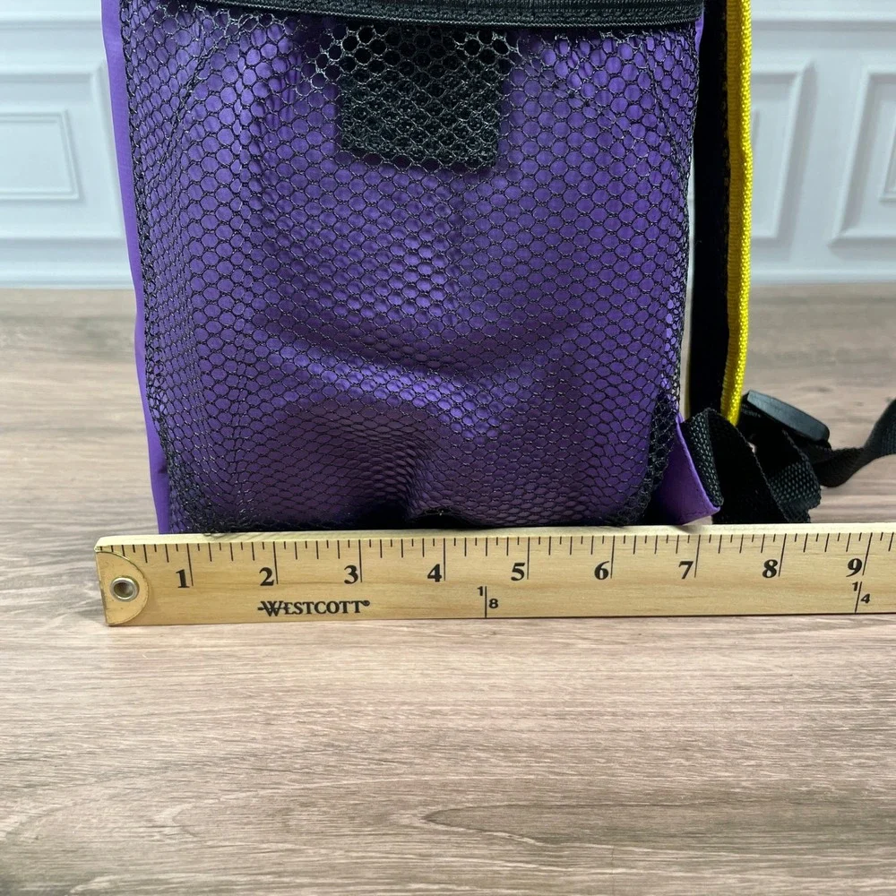 Minnesota Vikings Yellow Purple Insulated Lunch Backpack Bag Cooler NFL Football
